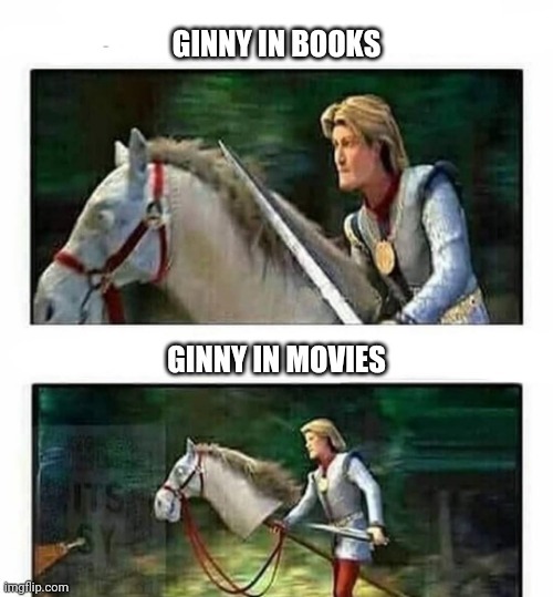 Ginny in Books Vs Movies